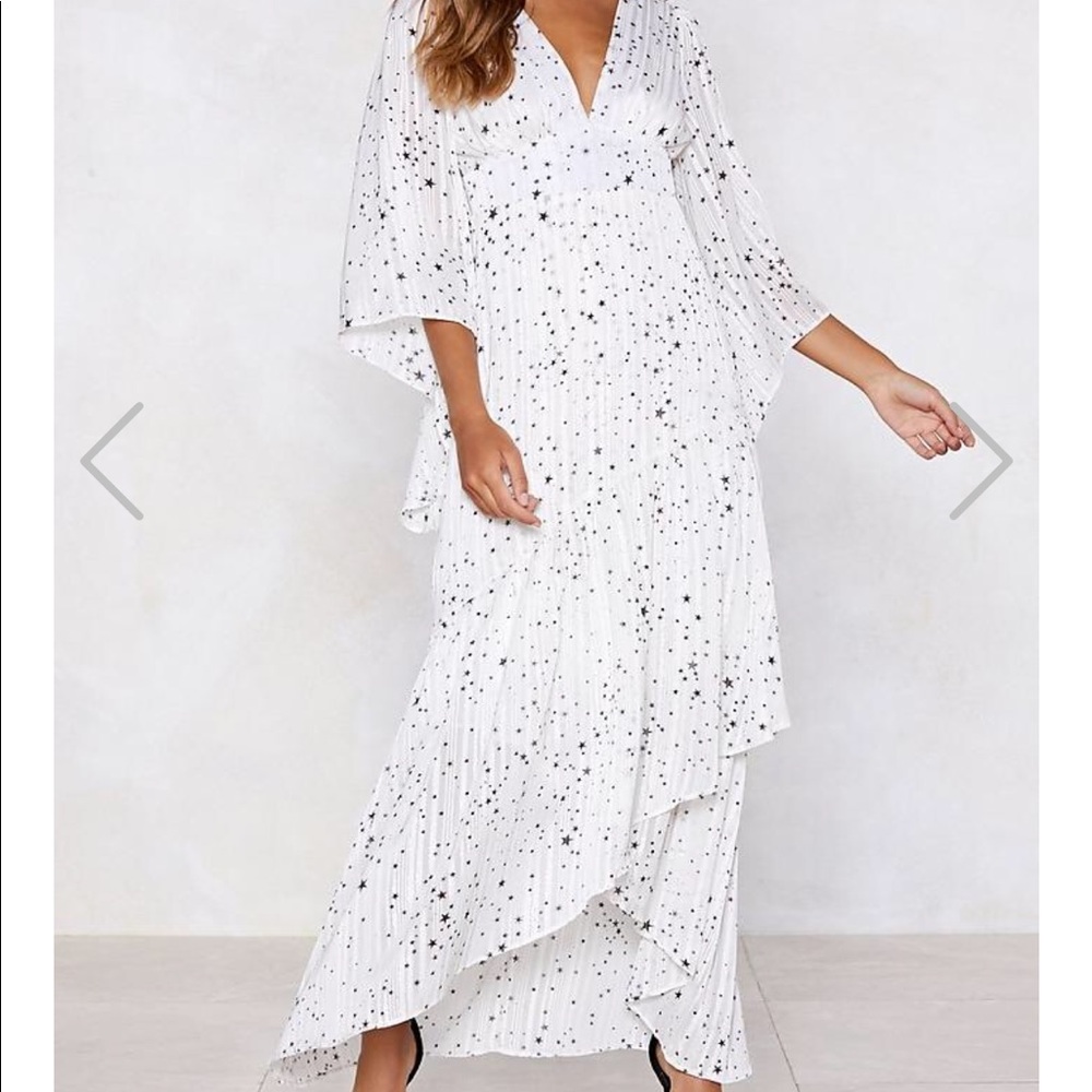 Nasty Gal off to a flying star dress